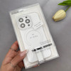 قاب گوشی iPhone 16 Pro آیفون شفاف MagStrap Case مگ سیف Magsafe اورجینال فینگربند Slim کد 162847