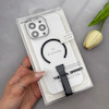 قاب گوشی iPhone 16 Pro Max آیفون شفاف MagStrap Case مگ سیف Magsafe اورجینال فینگربند Slim کد 162848