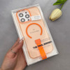 قاب گوشی iPhone 16 Pro Max آیفون شفاف MagStrap Case مگ سیف Magsafe اورجینال فینگربند Slim کد 162849