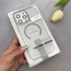 قاب گوشی iPhone 16 Pro Max آیفون شفاف MagStrap Case مگ سیف Magsafe اورجینال فینگربند Slim کد 162851