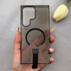 قاب گوشی Galaxy S24 Ultra سامسونگ شفاف MagStrap Case مگ سیف Magsafe اورجینال فینگربند Slim کد 162853