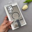 قاب گوشی Galaxy S25 Ultra سامسونگ شفاف MagStrap Case مگ سیف Magsafe اورجینال فینگربند Slim کد 162854