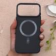 قاب گوشی iPhone 17 Pro Max آیفون PC CASE مگ سیف Magsafe اورجینال LENS PROTECTION AV لنز برجسته مشکی کد 162859