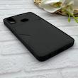 قاب گوشی Galaxy A10S سامسونگ چرمی دوخت جاکارتی دار کربنی Slim Wallet Case مشکی کد 164318