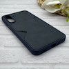 قاب گوشی Galaxy A16 سامسونگ چرمی دوخت جاکارتی دار کربنی Slim Wallet Case سرمه ای کد 164327