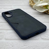قاب گوشی Galaxy A17 سامسونگ چرمی دوخت جاکارتی دار کربنی Slim Wallet Case سرمه ای کد 164332