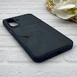قاب گوشی Galaxy A17 سامسونگ چرمی دوخت جاکارتی دار کربنی Slim Wallet Case سرمه ای کد 164332