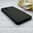 قاب گوشی Galaxy A55 سامسونگ چرمی دوخت جاکارتی دار کربنی Slim Wallet Case مشکی کد 164352