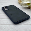 قاب گوشی Galaxy A56 سامسونگ چرمی دوخت جاکارتی دار کربنی Slim Wallet Case سرمه ای کد 164354