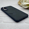 قاب گوشی Galaxy A57 سامسونگ چرمی دوخت جاکارتی دار کربنی Slim Wallet Case سرمه ای کد 164355