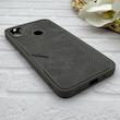 قاب گوشی Galaxy A11 - M11 سامسونگ چرمی دوخت جاکارتی دار کربنی Slim Wallet Case خاکستری کد 164358