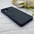 قاب گوشی Galaxy A12 - M12 سامسونگ چرمی دوخت جاکارتی دار کربنی Slim Wallet Case سرمه ای کد 164361