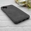 قاب گوشی Galaxy A13 4G سامسونگ چرمی دوخت جاکارتی دار کربنی Slim Wallet Case خاکستری کد 164364
