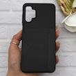قاب گوشی Galaxy A13 4G سامسونگ چرمی دوخت جاکارتی دار کربنی Slim Wallet Case مشکی کد 164365