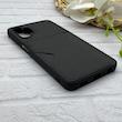 قاب گوشی Galaxy A13 4G سامسونگ چرمی دوخت جاکارتی دار کربنی Slim Wallet Case مشکی کد 164365