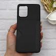 قاب گوشی Galaxy A22 4G - M32 4G سامسونگ چرمی دوخت جاکارتی دار کربنی Slim Wallet Case مشکی کد 164370