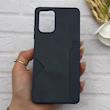 قاب گوشی Redmi Note 10 4G - Redmi Note 10S - Poco M5S شیائومی چرمی دوخت جاکارتی دار کربنی Slim Wallet Case سرمه ای کد 164384