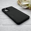 قاب گوشی Redmi Note 11 4G - Redmi Note 11S  شیائومی چرمی دوخت جاکارتی دار کربنی Slim Wallet Case مشکی کد 164387