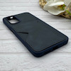 قاب گوشی Redmi Note 11 4G - Redmi Note 11S  شیائومی چرمی دوخت جاکارتی دار کربنی Slim Wallet Case سرمه ای کد 164389