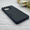 قاب گوشی Redmi Note 13 4G شیائومی چرمی دوخت جاکارتی دار کربنی Slim Wallet Case سرمه ای کد 164395