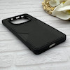 قاب گوشی Redmi Note 14 Pro 4G شیائومی چرمی دوخت جاکارتی دار کربنی Slim Wallet Case مشکی کد 164399