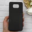 قاب گوشی Poco X3 - Poco X3 Pro شیائومی چرمی دوخت جاکارتی دار کربنی Slim Wallet Case مشکی کد 164404