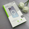 قاب گوشی iPhone 13 - iPhone 14 آیفون اورجینال بلکین belkin طرح طلقی شیشه ای شفاف لنز کرومی مگ سیف دار کد 163484