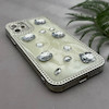 قاب گوشی iPhone 11 آیفون اورجینال فانتزی عروسکی برجسته نگین دار رزینی لنز کرومی طرح کیتی Kitty کد 163610