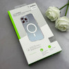 قاب گوشی iPhone 17 Pro Max آیفون اورجینال بلکین belkin طرح طلقی شیشه ای شفاف لنز کرومی مگ سیف دار کد 163487