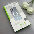 قاب گوشی iPhone 17 Pro آیفون اورجینال بلکین belkin طرح طلقی شیشه ای شفاف لنز کرومی مگ سیف دار کد 163488