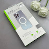 قاب گوشی iPhone 16 آیفون اورجینال بلکین belkin طرح طلقی شیشه ای شفاف لنز کرومی مگ سیف دار کد 163490