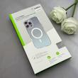 قاب گوشی Galaxy S24 Ultra سامسونگ اورجینال بلکین belkin طرح طلقی شیشه ای شفاف لنز کرومی مگ سیف دار کد 163491