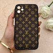 قاب گوشی iPhone 11 آیفون اورجینال چرمی Leather Case لدر کیس لویی ویتون LV کد 77444