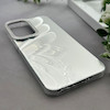 قاب گوشی Galaxy A37 سامسونگ براش HARD IMD موج دار محافظ لنز نگین دار لاکچری طرح پروانه کد 163422