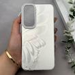 قاب گوشی Galaxy A55 سامسونگ براش HARD IMD موج دار محافظ لنز نگین دار لاکچری طرح پروانه کد 163423