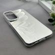 قاب گوشی Galaxy A55 سامسونگ براش HARD IMD موج دار محافظ لنز نگین دار لاکچری طرح پروانه کد 163423