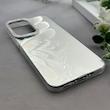 قاب گوشی Galaxy A56 سامسونگ براش HARD IMD موج دار محافظ لنز نگین دار لاکچری طرح پروانه کد 163424