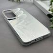 قاب گوشی Galaxy S24 FE سامسونگ براش HARD IMD موج دار محافظ لنز نگین دار لاکچری طرح پروانه کد 163426