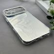 قاب گوشی iPhone 17 Pro Max آیفون براش HARD IMD موج دار محافظ لنز نگین دار لاکچری طرح پروانه کد 163433