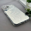 قاب گوشی iPhone 16 آیفون براش HARD IMD موج دار محافظ لنز نگین دار لاکچری طرح پروانه کد 163436