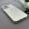 قاب گوشی iPhone 11 آیفون براش HARD IMD موج دار محافظ لنز نگین دار لاکچری طرح پروانه کد 163437