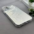قاب گوشی iPhone 11 آیفون براش HARD IMD موج دار محافظ لنز نگین دار لاکچری طرح پروانه کد 163437