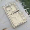 قاب گوشی iPhone 13 Pro Max آیفون اورجینال لاکچری فول طلقی مگ سیف دار Q Series لنز فلزی نقره ای کد 163883