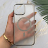 قاب گوشی iPhone 13 Pro Max آیفون اورجینال لاکچری فول طلقی مگ سیف دار Q Series لنز فلزی تیتانیوم کد 163885