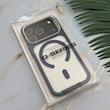 قاب گوشی iPhone 17 Pro آیفون اورجینال لاکچری فول طلقی مگ سیف دار Q Series لنز فلزی سرمه ای کد 163899