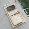 قاب گوشی iPhone 17 Pro آیفون اورجینال لاکچری فول طلقی مگ سیف دار Q Series لنز فلزی نقره ای کد 163900