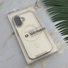 قاب گوشی iPhone 17 آیفون اورجینال لاکچری فول طلقی مگ سیف دار Q Series لنز فلزی نقره ای کد 163901