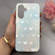 قاب گوشی Galaxy A17 سامسونگ فانتزی براق IMD لیزری لاکچری سخت HARD طرح پروانه کد 163810