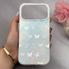 قاب گوشی iPhone 17 Pro Max آیفون فانتزی براق IMD لیزری لاکچری سخت HARD طرح پروانه کد 163838