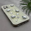 قاب گوشی iPhone 11 Pro آیفون اورجینال فانتزی عروسکی برجسته نگین دار رزینی لنز کرومی طرح کیتی Kitty کد 163611
